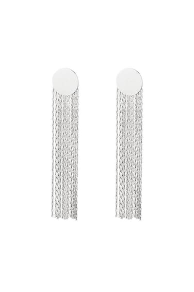 statement oorbellen - stekertjes - kleur zilver - prachtig voor een feest of kerst - cadeau voor moeder of vriendin - stainless steel - waterproof