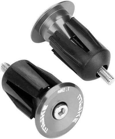 Fiets Plug en Doppen Set van Aluminiumlegering voor Mountainbike, Racefiets, BMX - Bescherming voor Fietsstuur met Inclusief 3 Reserve Doppen