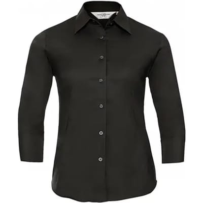 Blouse met 3/4 mouwen voor dames Russell Athletic Easy Care