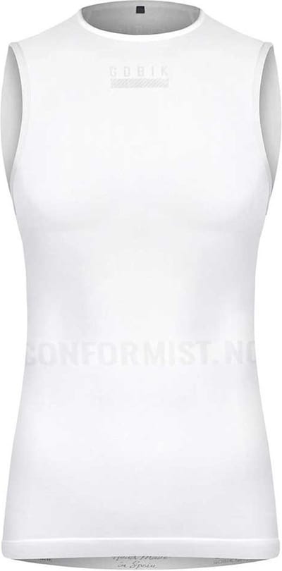 Gobik Limber Skin Mouwloos Basislaag Wit M Vrouw