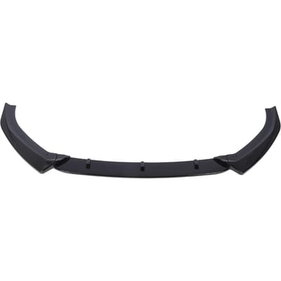 3 stuks Voorbumper Lip Splitter Bodykit Anti-botsingsbescherming Sportieve Look Bumper Lip Spoiler black
