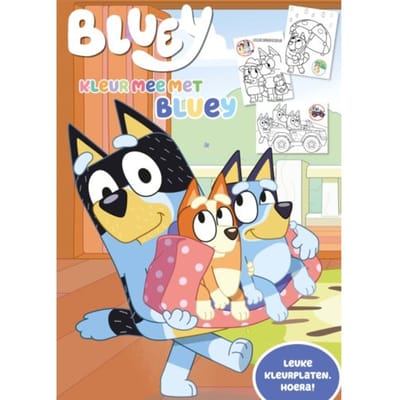 Kleur Mee Met Bluey - Bluey - Diversen