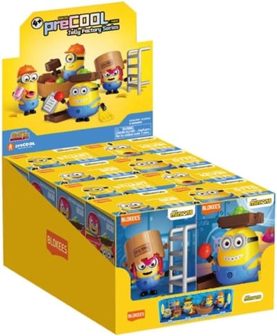 Bouwfiguren Serie 1 - Verzamelbare Figuren - Zelf Bouwen - Verrassingsbox Formaat - 10 cm Hoog