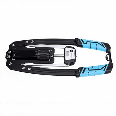 Hydraulische Armtrainer voor Mannen 10 200KG Verstelbare Borst- en Armversterker Home Gym Trainingsapparatuur Blue Black