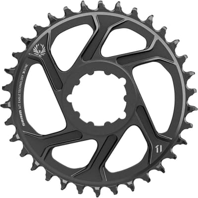 SRAM X-Sync 2 Kettingblad Directe Montage aluminium 12-speed 3mm, zwart Uitvoering 32T