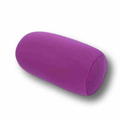 Dailygoods- Rugkussen Microbead - Mini Cilindrisch Kussen - Comfortabel voor Thuis/Reizen - Zachte Polyester Buitenhoes - Lichtgewicht en Ondersteunend - Steunkussen