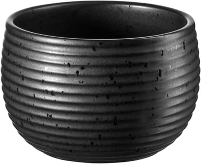 ASA Selection Japandi theeschaal, theekopje, theekop, kopje, porselein, zwart, 200 ml, 23081190