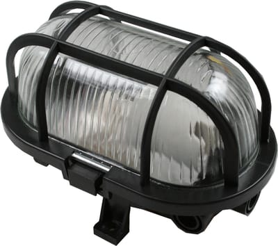 Bulley BuitenLamp Ovaal Zwart - Hofftech