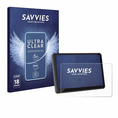 Savvies - Screenprotector voor Carpuride W502BS Pro 5" - Folie Beschermfolie transparant 18 Stuks