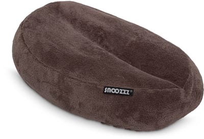 Snoozzz Relax hoes voor voedingskussen zwangerschapskussen - extra zachte teddy - Espresso