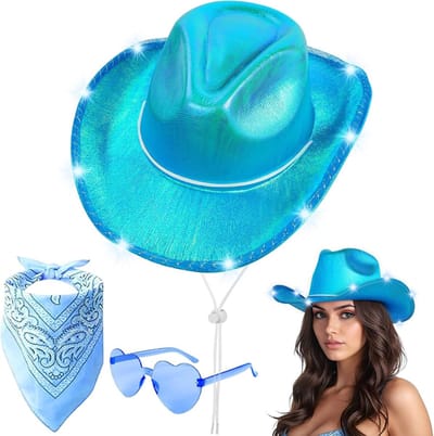 Stijlvolle Cowboyhut voor Mannen en Vrouwen - Perfect voor Western Feesten, Carnavalskostuums en Themafeestjes met Hippie Accessoires