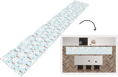 Keukenloper - Loper keuken - Konijn - Dieren - Kind - 300x50 cm - Keukenloper vinyl