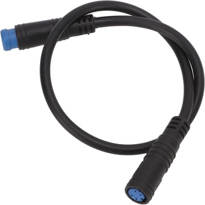 Câble d'extension de moteur central à entraînement 4 broches mâle femelle Cordon d'extension pour vélo électrique Affichage 850C Bouton black