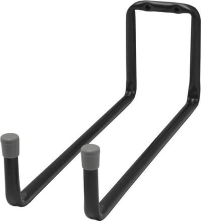 Ophanghaak Dubbel Grijs 12 x 31,5 cm | Per Stuk