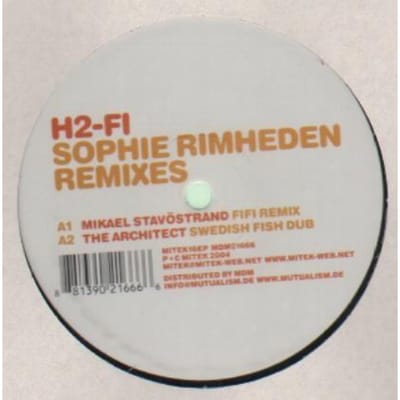 12-inch plaat SOPHIE RIMHEDEN - H2-Fi (Remixen) MITEK16EP Mitek 2004 Zweden Dance & Electronica Gebruikt