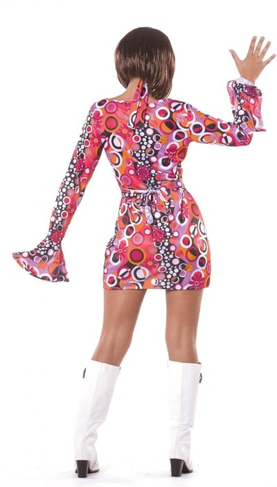 Fiestas Guirca - Women Disco Night M (38-40) - Carnavalskleding - Carnaval - carnavalskleding 2027 - Carnaval kostuum