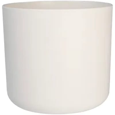 Elho B.for Soft Rond 16 - Bloempot voor Binnen - 100% gerecycled plastic - Ø 16 x H 15 cm - Wit