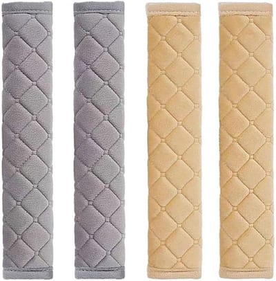 Dailygoody - Set van 4 Zachte Zitveiligheidsgordel Pads