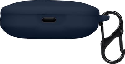 kwmobile cover voor oordopjes case - geschikt voor Xiaomi Redmi Buds 5 - Trendy beschermhoes draadloze oordopjes in donkerblauw