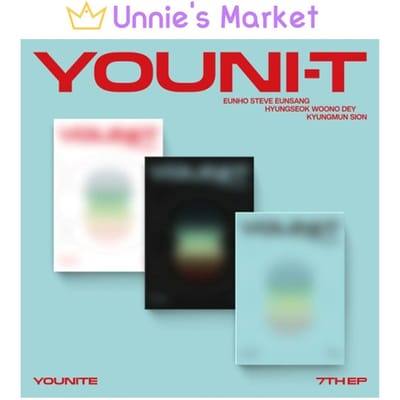 YOUNITE [YOUNI-T] (POCAALBUM) (Retrotopia Ver. / Utopia Versie. / Eenheid Ver.) Random ver. white