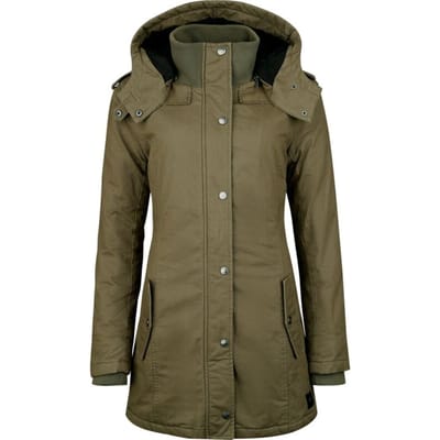 Black Premium by EMP Winterjas - Parka - S tot XXL - voor Vrouwen - olijf