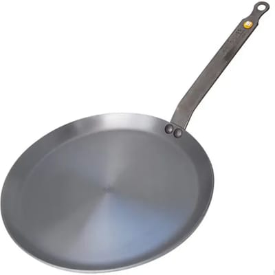 de Buyer Mineral B Pannenkoekenpan 26 cm – Crêpepan – Plaatstaal – PFAS-vrij – Natuurlijk Antiaanbak Effect – Made in France
