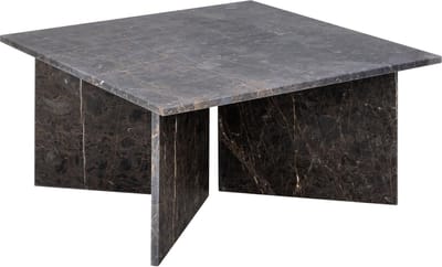 Giga Living Salontafel Zivik - Grijs Marmer - 90x90x42cm
