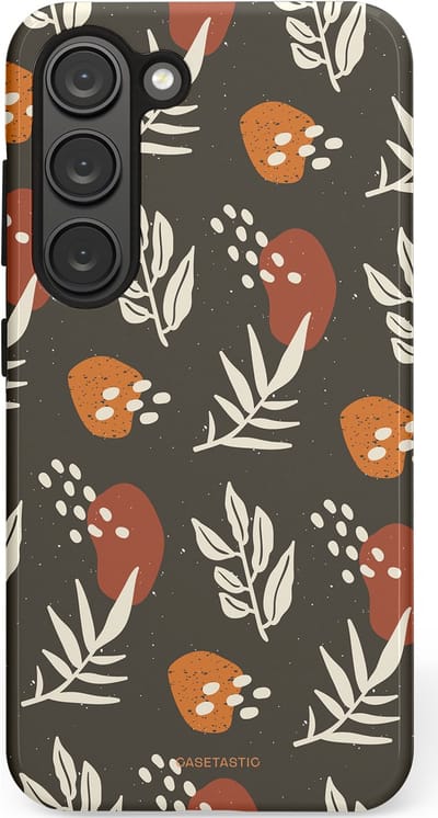 Casetastic Hoesje Geschikt voor Samsung S23 - Stijlvolle Beschermende Duo-layer Case - Zandsteen