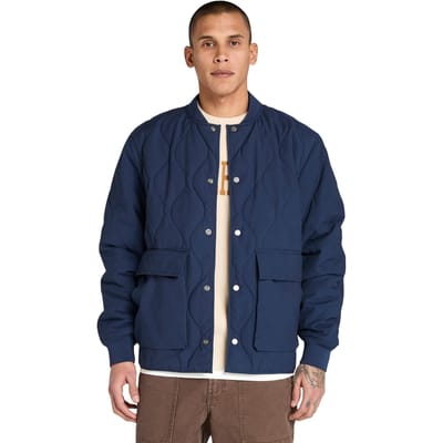 Timberland Quilted Jacket Peacoat Taglia: L | Bomber Outlet | Uomo