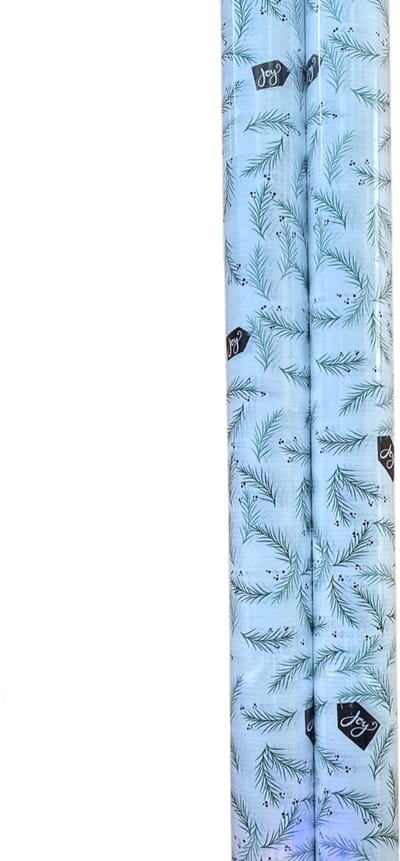 FESTIVE GIFTS Inpakpapier - Cadeaupapier - 200 x 70cm - 2 rollen - Kerst - Luxe Cadeauverpakking - Kleurrijk