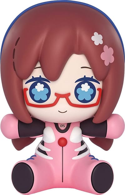 Good Smile Company Neon Genesis Evangelion: Rebuild of Evangelion Huggy Good Smile Chibi Figure Mari Illustrious Makinami: Plugsuit Ver. 7 cm Mini-Figuur