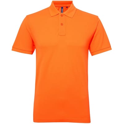 Asquith & Fox Dames/dames Performance Blend Poloshirt met korte mouwen (Neon Oranje)