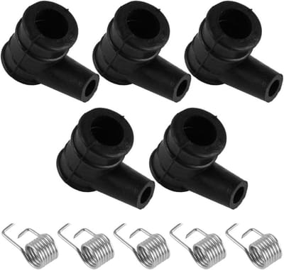 Kettingzaag Onderdelen - Bobine Set - Tuinonderhoud - 5 Sets - Compact - Zwart Zilver
