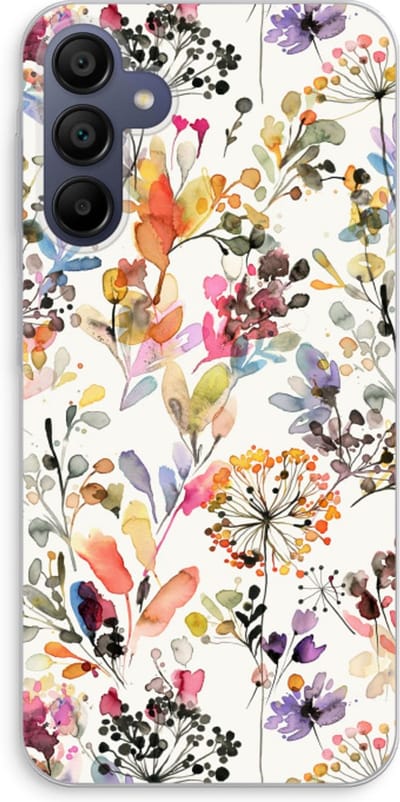 Case Company® - Hoesje geschikt voor Samsung Galaxy A15 hoesje - Wilde grassen - Soft Cover Telefoonhoesje - Bescherming aan alle Kanten en Schermrand