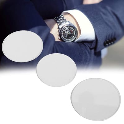 Dailygoods- Horloge Glas Hoogwaardig Optisch - 3 Stuks - Vervangend