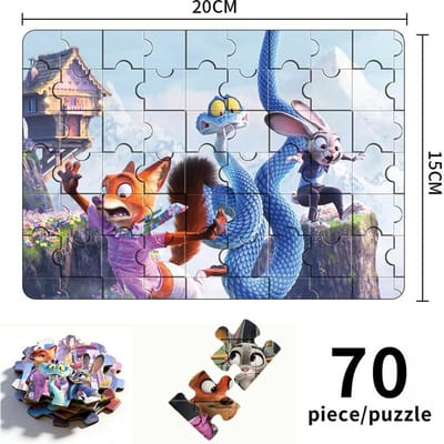 LAATSTE Zootopia 2 3D Puzzel Thema Bordspel Speelgoed Nick Judy Karakter Patroon Verzamelaar Kinderen Verjaardag Kerst Cadeaus