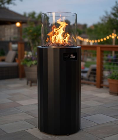 Gas Terrasverwarmer Vrijstaand 103 x - 103x40x40 cm - Novihome