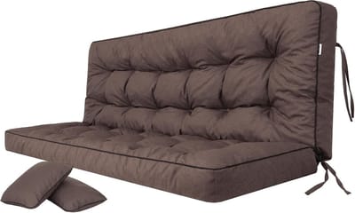 Tuinkussen voor Schommelbank met Rugleuning - Comfortabel en Weerbestendig Zitkussen 150 cm