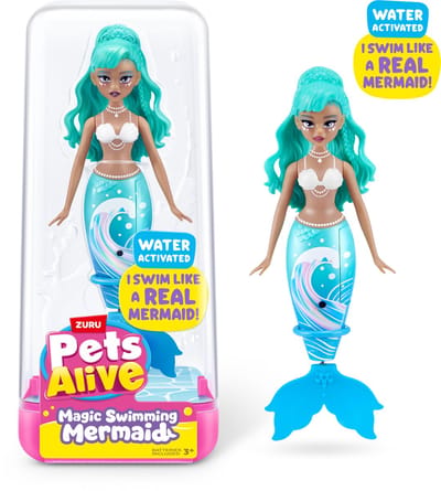 Zuru zeemeermin speelgoed Pets Alive Zwemmende Zeemeermin waterpret.