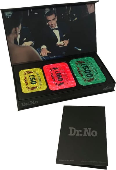 Casino Casinoplaques 1/1 Replica Dr. No Filmpromotie Limited Edition