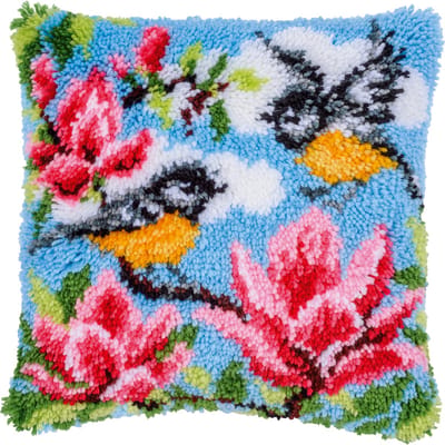 Vervaco - Knoopkussen kit Meesjes in magnolia - PN-0190868
