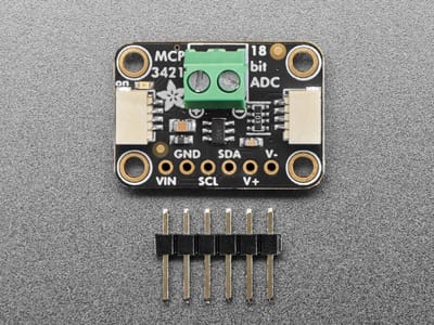 MCP3421 18 bit ADC STEMMA QT Qwiic module PDIP vormfactor Adafruit 5870