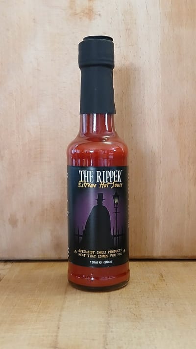 The Ripper - Carolina Reaper Extreme Hot Sauce (Heat Level 12) - ChilisausBelgium - Grim Reaper Foods