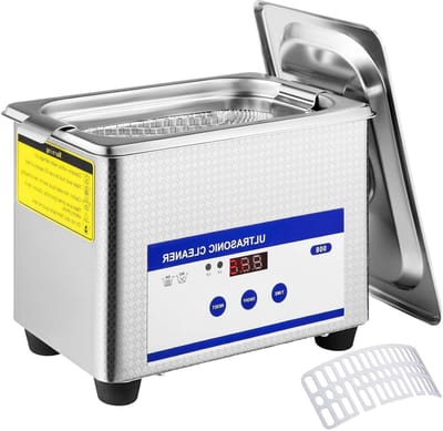 Ultrasone Reiniger - Reinigingsapparaat - Sieraden Reinigen - 40 kHz Frequentie - 800 ml - Zilver