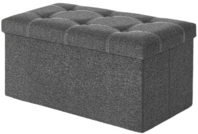 Stoel met opbergruimte - zitkist - stoelkruk - maximaliseren ruimte - 76 cm x 38 cm x 38 cm