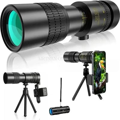 Metaal 10-300X Zoom HD Bak4 Krachtige Verrekijker Lange Afstand Kwaliteit Draagbare Professionele Telescoop Monoculair voor Jacht