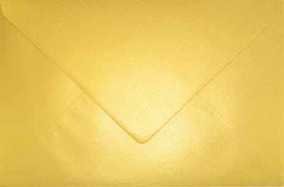 Metallic (parelmoer) gouden enveloppen A5 - 162 x 229 mm - C5 - 20 stuks - NK natgelijmde - 120 gram - Aster Metallic - Netuno