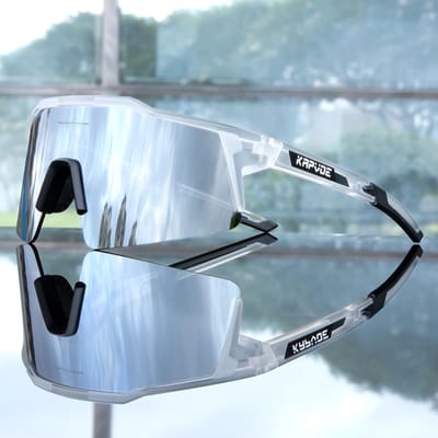 Kapvoe UV400 Fietsbril MTB Fietsbril voor Mannen Vrouwen Buiten Sport Brillen 1LENS