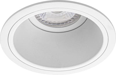 Spot Armatuur GU10 - Proma Minko Pro - GU10 Inbouwspot - Rond - Wit - Aluminium - Verdiept - Ø90mm