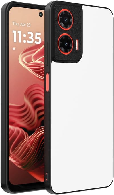 Geschikt voor Motorola Moto G35 Sublimatie Hoesje TPU – Geschikt Voor Sublimatiedruk Warmtepers – Doe Het Zelf Case Met Eigen Foto Of Opdruk Geschikt Voor Motorola Moto G35 - Smartphonica geschikt voor Motorola Moto G35